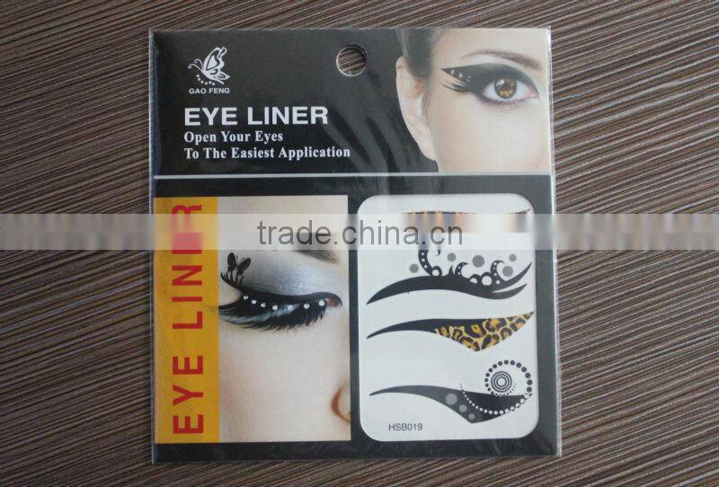 2016 best seller eco-friendly high quality tattoo eyeliner temporary
