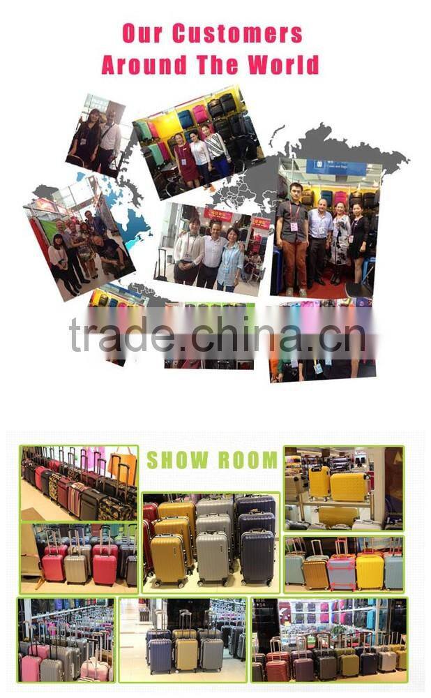 2016 factory new developed trolley bag & luggage long trip suitcase