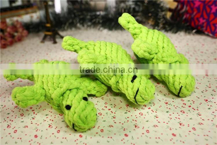 Turtle shape rope dog toys manufacturers