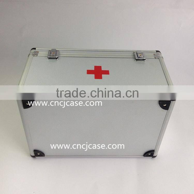 Metal First Aid Box Empty Aluminium First Aid Case