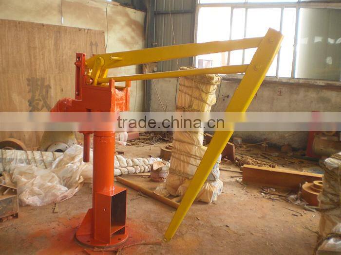 PJ series 600kg hand slewing crane