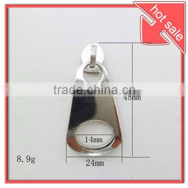 metal zipper puller slider for handbag,clothes bag hardware accessory