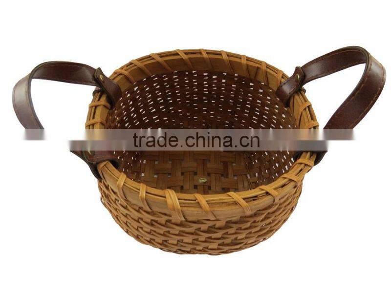 A set of special wood household essential basket