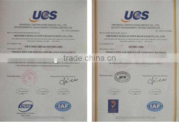 EN124 D400 Composite Manhole Cover 700mm with Rubber Sealing and Lock