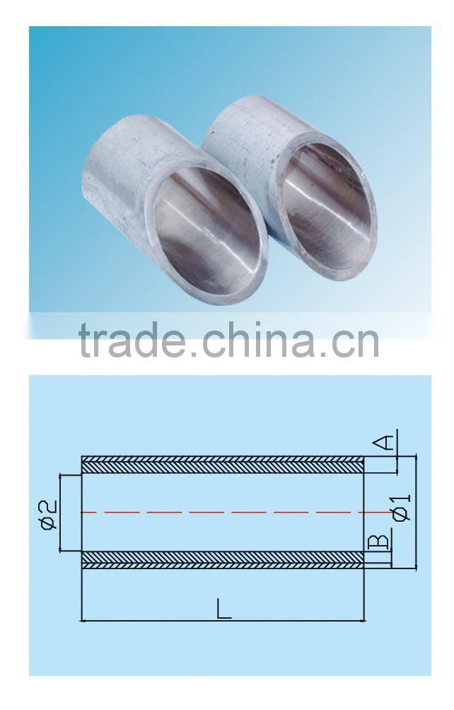Wear resistant corrugated corrosion resistance tube