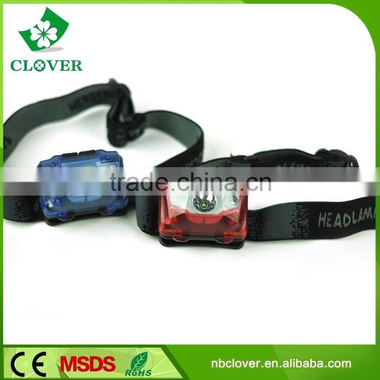 ABS material 120-150 meters irradiation range powerful 3W CREE led headlamp
