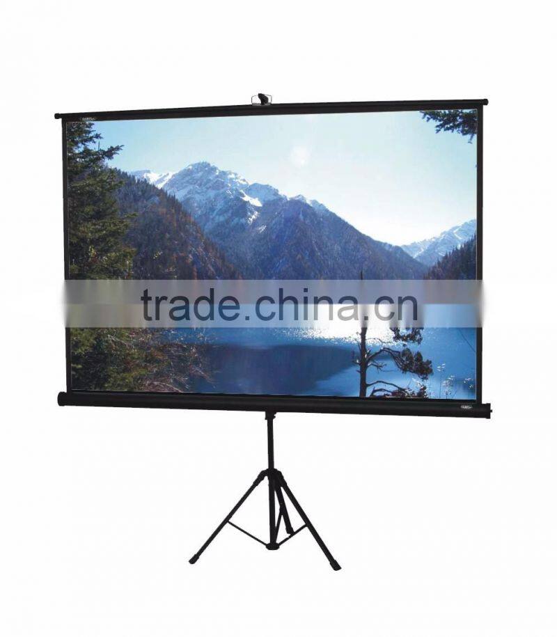 50" 60"106"inch Tripod Screen 1/1 Video format 4/3 HDTV 16:9 Outdoor Portable Electric Tripod Projection Screen