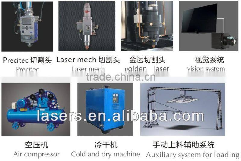 Steel Sheet Metal Cutting Fiber Laser 500W 100W 2000W