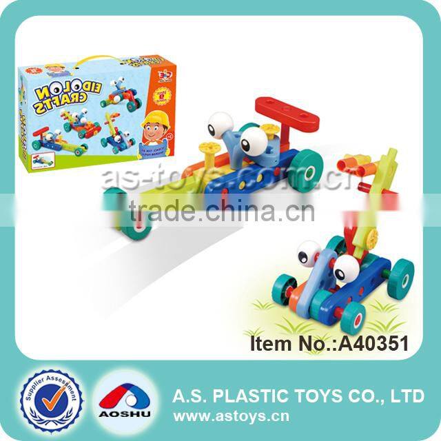 Most popular building block toys funny building robot series toys for education