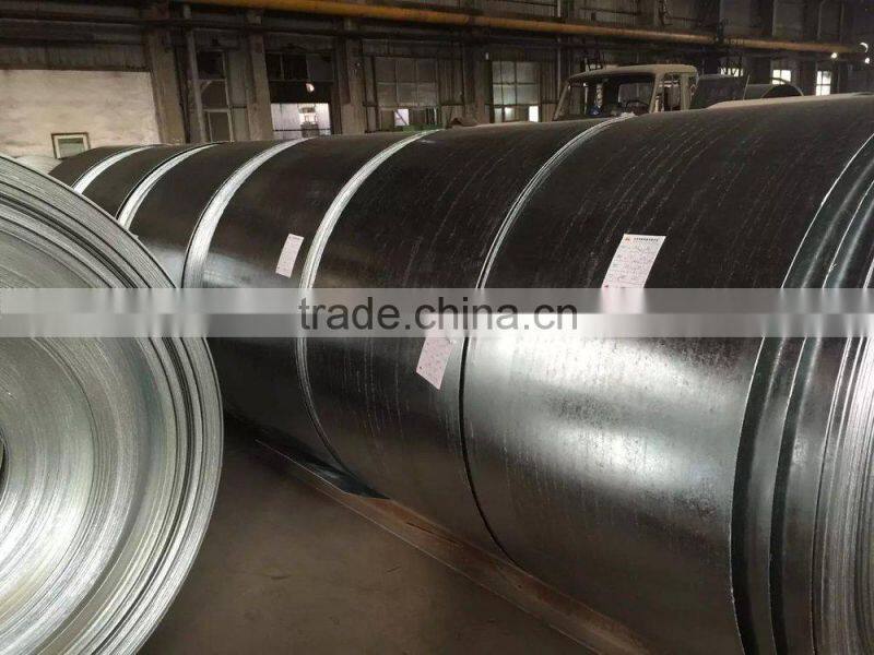 0.8*120mm hot dip galvanized steel coil slit edge