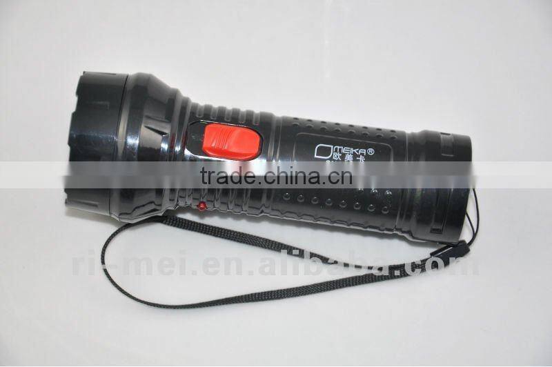 Promotion 3256 LED flash light with rechargeable function