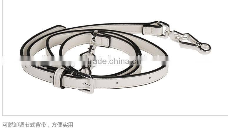 2016 HOT design fashion lady genuine leather envelope clutch bags with color matched saffiano leather purse for women