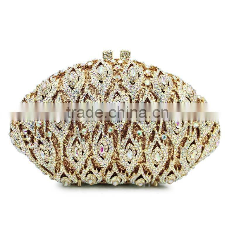 beautiful crystal party stone evening clutch bags handbags expensive canvas bag (88138A-AB)