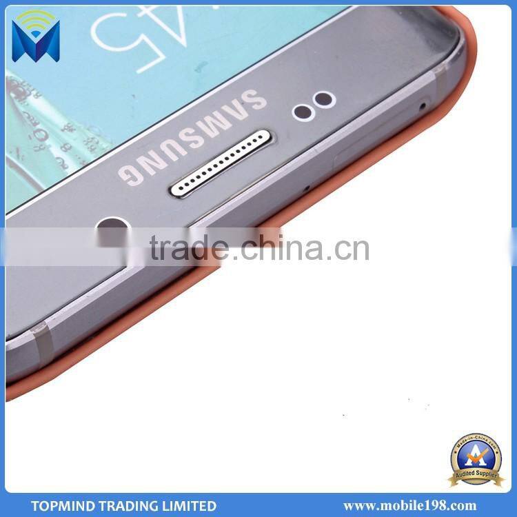 Latest Colored Drawing Phone Case for Samsung Galaxy S6 Edge Back Cover Case