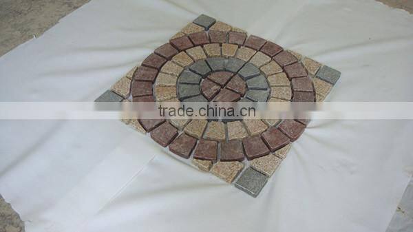 china natural black basalt driveway paving stone