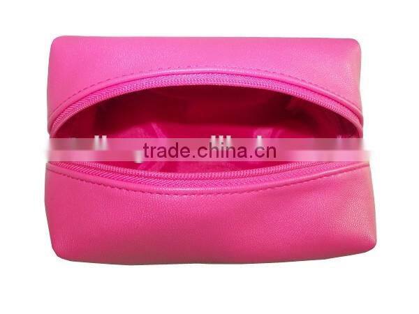 2016 Latest promotion PU leather cosmetic bag with high quality and Dubai style for promotion