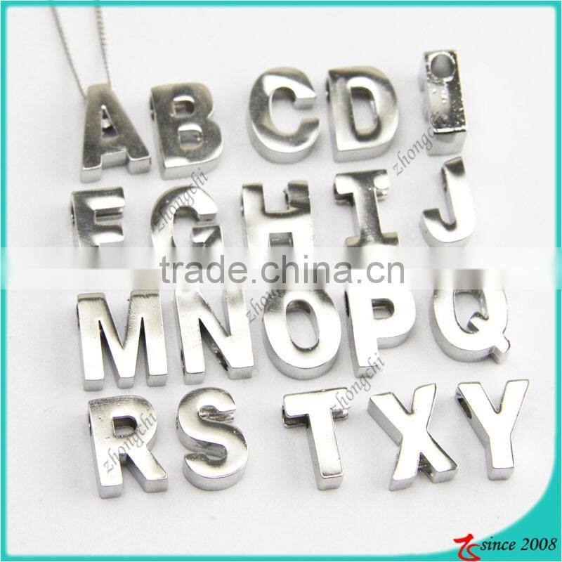 New Design Alphabet Style Charm Pendant for Necklace and bracelet