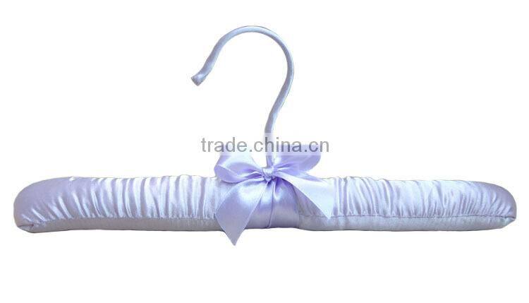 Adjustable Satin Padded Kids Hanger, Bendable Clothes Hangers for Baby