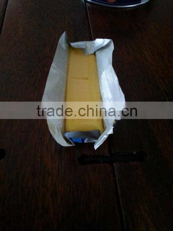 High quality printed greaseproof aluminum foil butter package