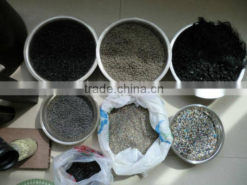 PVC hot cutting pellet extruding machine