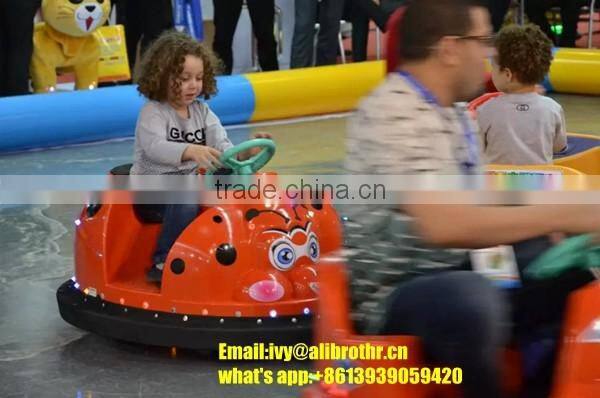 Chinese amusement park battery Remote Control Bumper Car For Kids