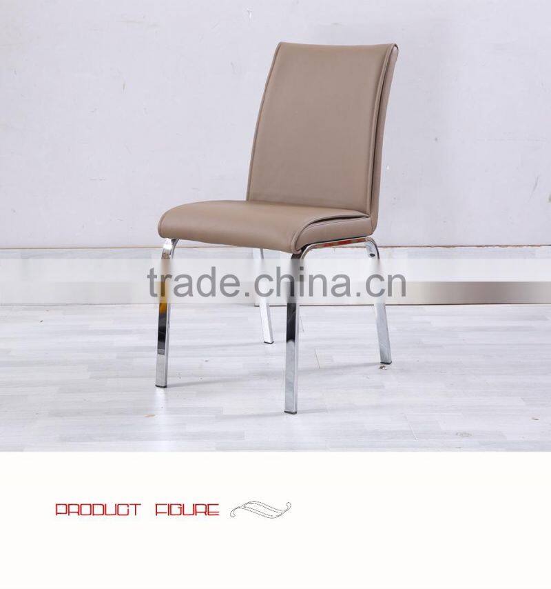 Modern Design Dining Room Furniture Metal Chair PU chair