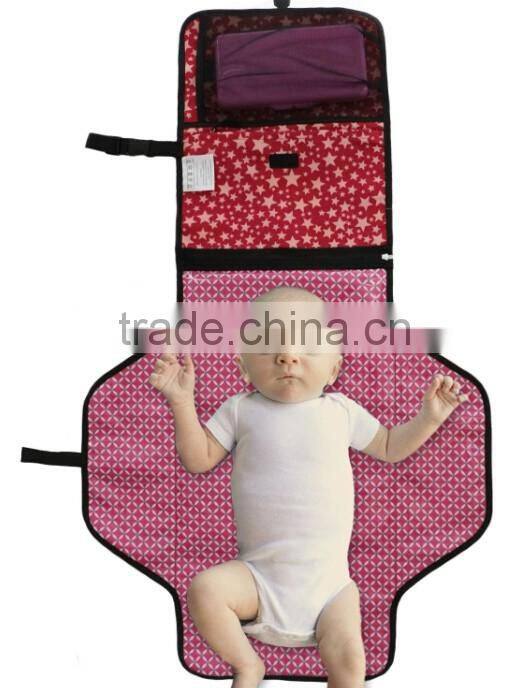 Great Quality Red Star Type Portable Diaper Changing Mat