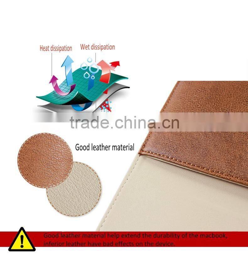 Factory supply premium color leather case for Mircrosoft surface pro 4