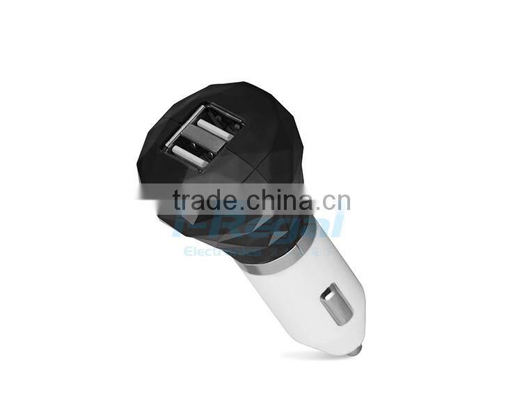 2014 Hot!!! Made in china wireless Dual USB car charger