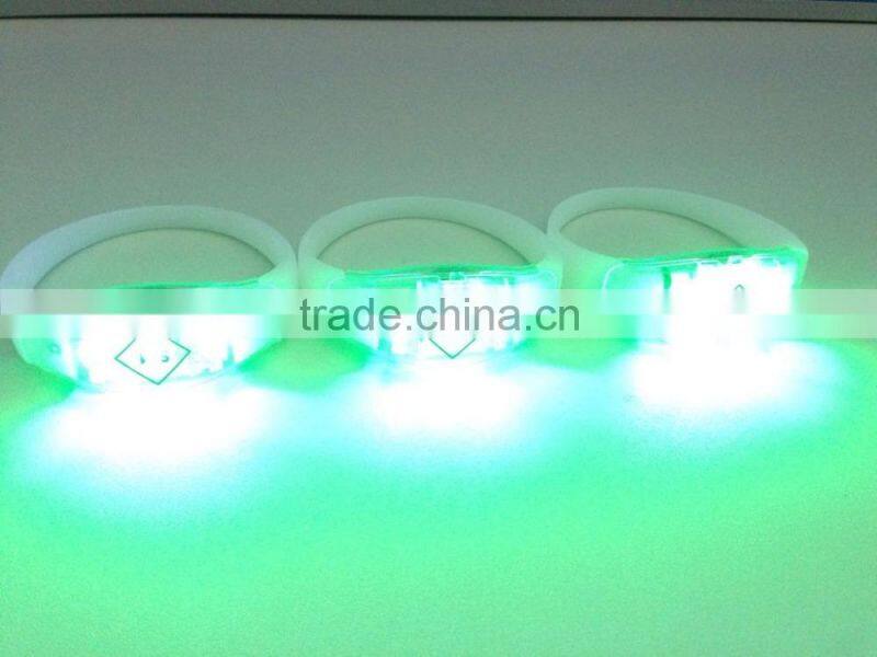 LED Light Silicon Wristband, Wristband With Led, Led Flashing Silicon Wristband For Party