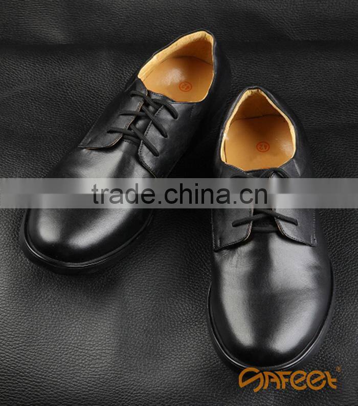 Rubber outsole steel toe safety shoes executive men's steel toe shoes resistance shoes SA-1011