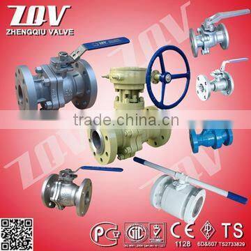API 6D 1500lb stainless steel ball valve for oil