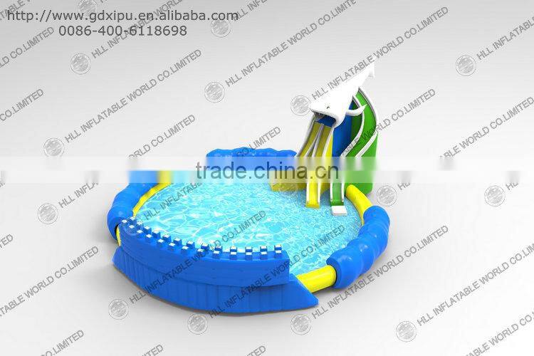 2015 New design Inflatable commercial water park equipment for sale