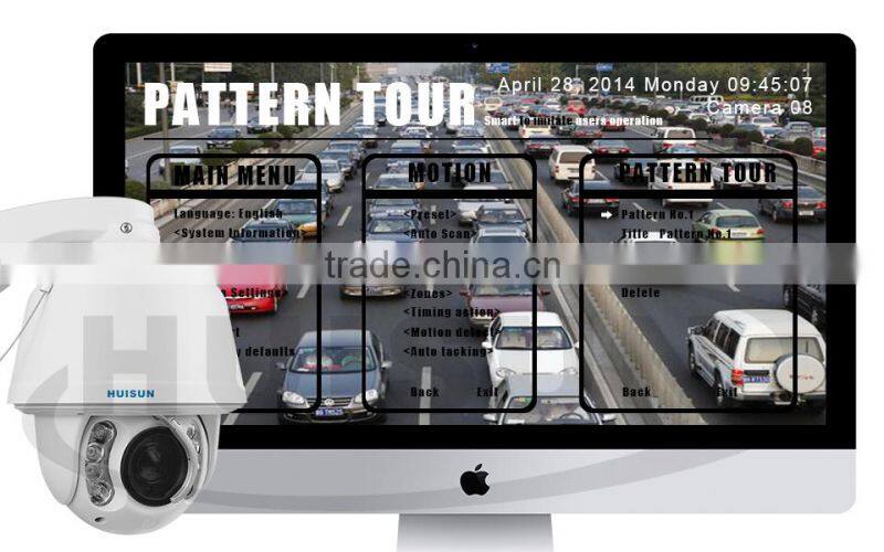 full HD SDI camera 1080p 2.0 megapixels IR PTZ ip CCTV cameras