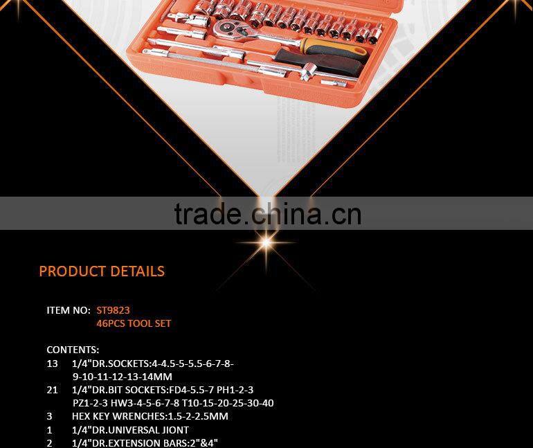 46Pcs China Tool Set,Best Hand Tool Set