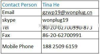 Portable CE & Rohs Travel Adapter Norway