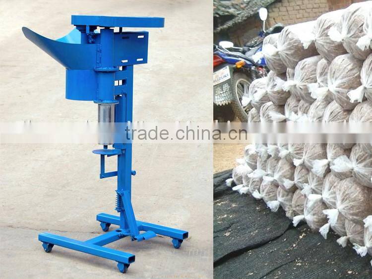 Oyster mushroom bagging machines / fungus material growing machine / fungus sack filling machine