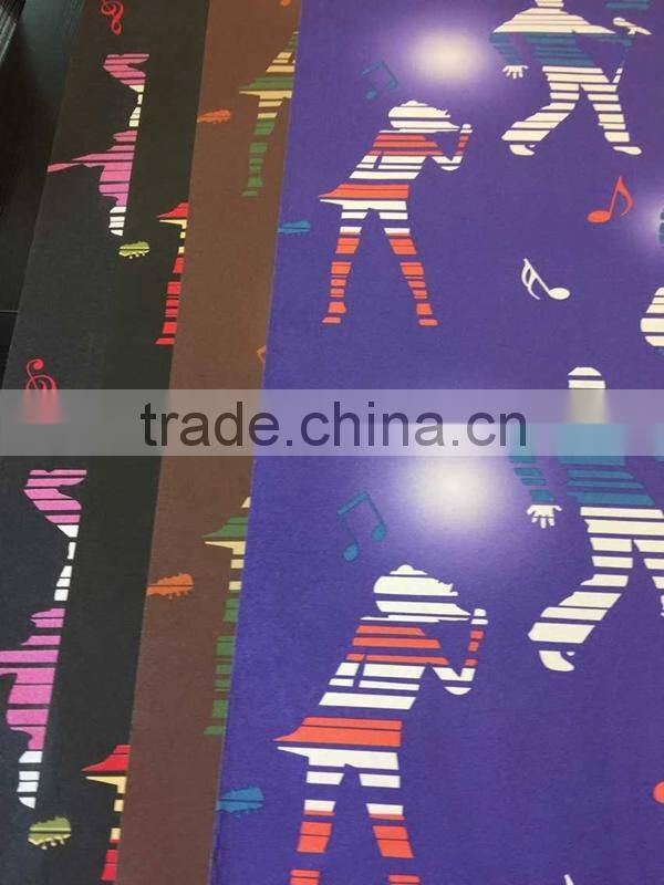 3D metallic foil wallpaper in China