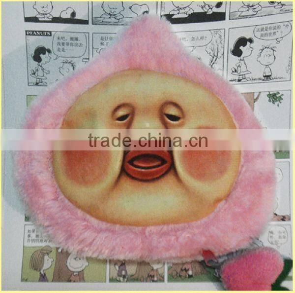 2014 Hot Selling Popular Lovely Fart Peach Jun Coin Wallet Wholesale ZTCW-0003
