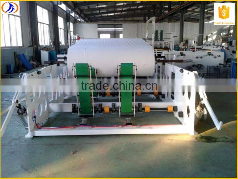 High speed toilet paper and kitchen towel rewinding and perforating Making machine