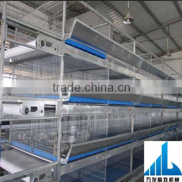 Durable Automatic Hot Dip Galvanized Layer Poultry Cage