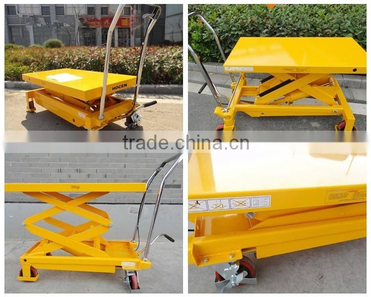 lifting height 1000mm,PT300A-HC hydraulic small scissor lift