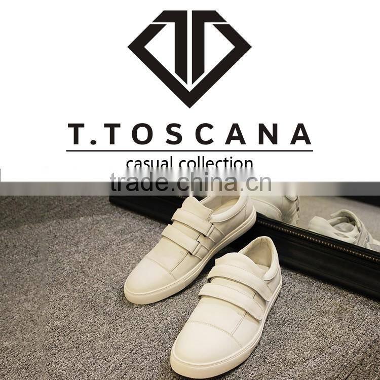 T.TOSCANA 2016 fashion black sneaker casual shoes for men have stock