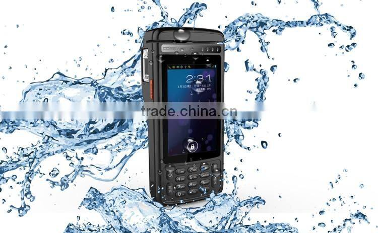 Newest 4G LTE 4" Quad core handheld touch screen pos system with thermal receipt printer