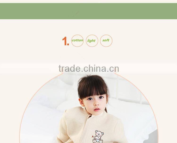 Kids sleeping bag baby romper child footed sleep sack style legs apart for 2016