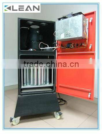 Soldering fume extractor for metal work shop