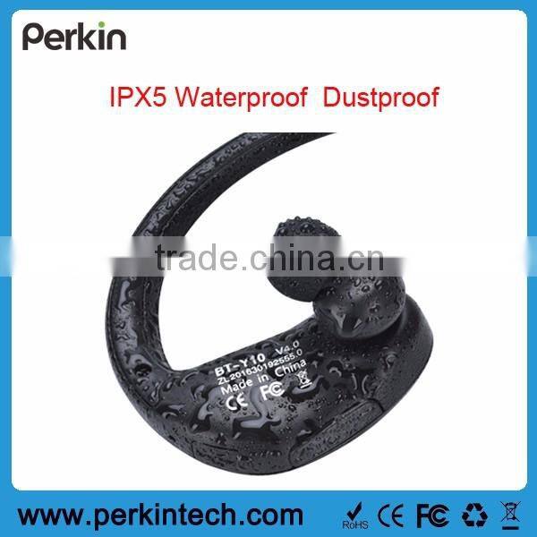 PB06 Wireless motorcycle bluetooth headset for outdoor exercise with Mic, sweatproof and ergonomic design