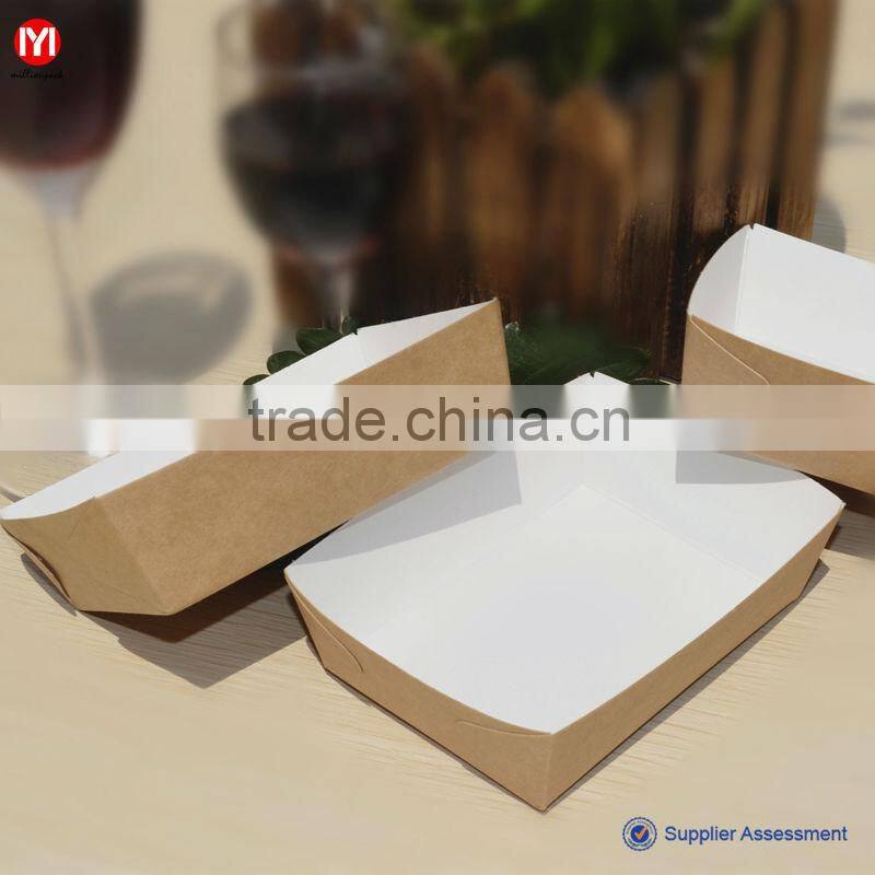 new take away paper fruit packaging tray