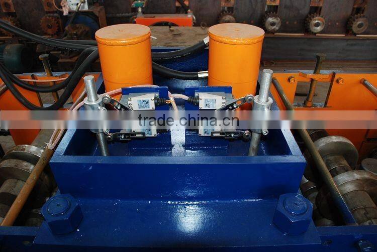 DX Galvanized steel/Aluminum plate C80/300 purlin roll forming machine