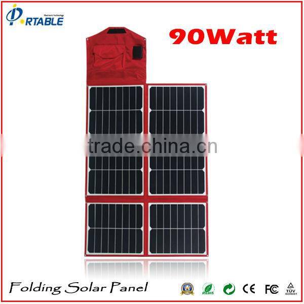 Competitive price foldable 150W sunpower foldable solar mobile phone chargers